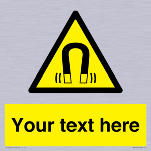 Custom Magnetic Field Sign